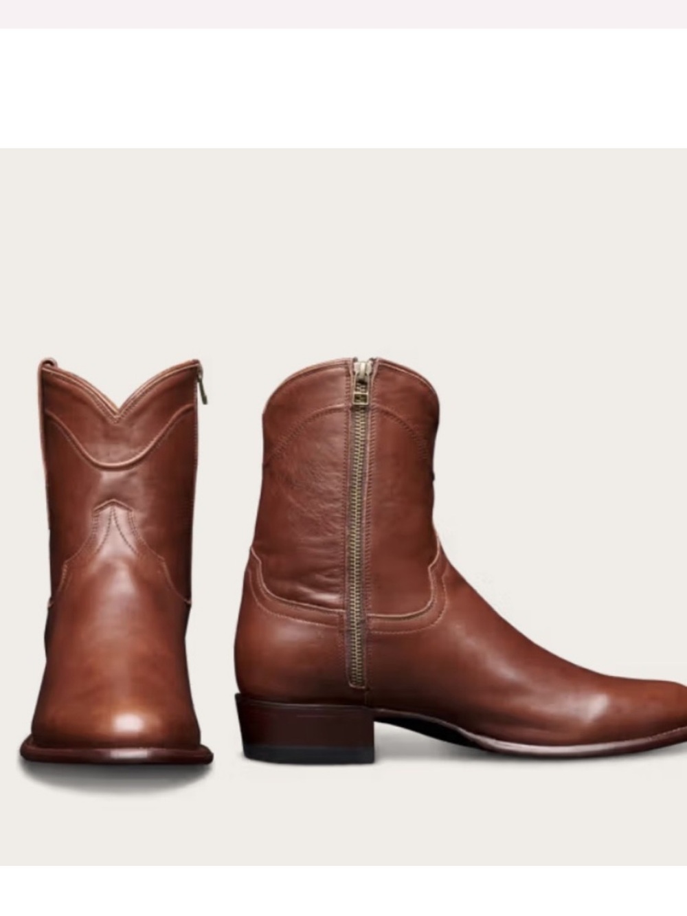 Tecovas The Dean Leather Western Zip Boots